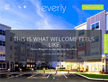 Tablet Screenshot of liveeverly.com